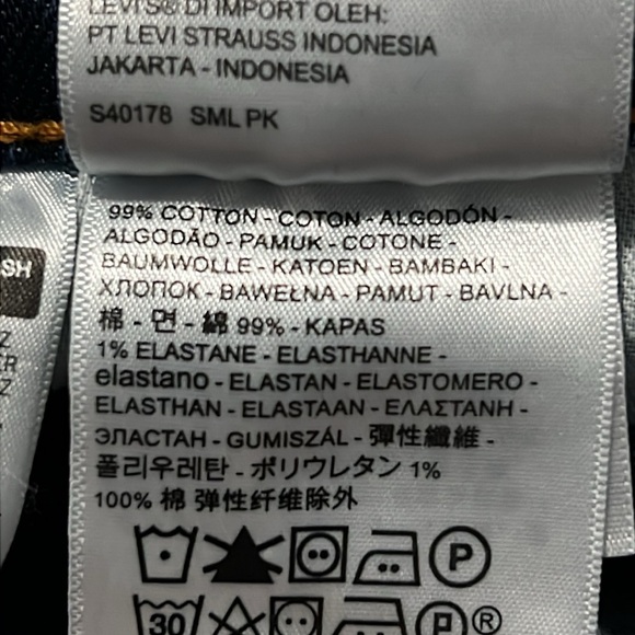 Levi's 514 Straight fit jeans - size 32 x 29 - Picture 8 of 9